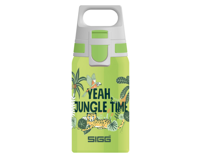 Trinkflasche SHIELD One Jungle, 500ml<br> Design: Dschungel