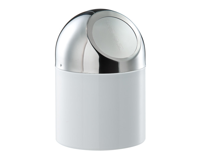 Tischabfalleimer Inox, weiss<br> Farbe: weiss