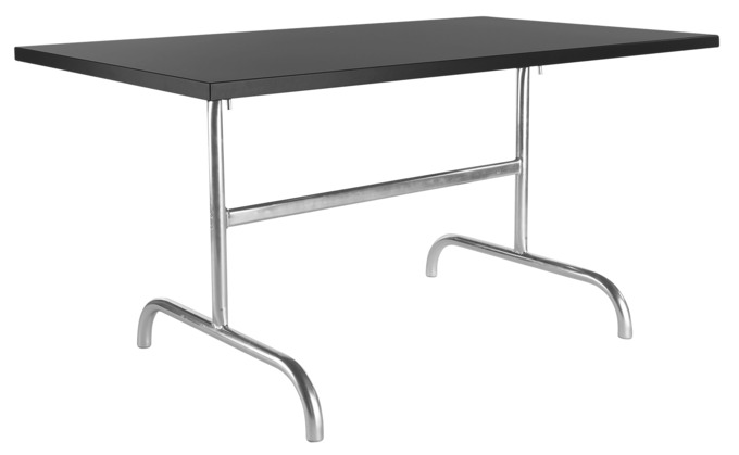 Tisch Säntis 165x90 cm<br> Farbe: anthrazit
