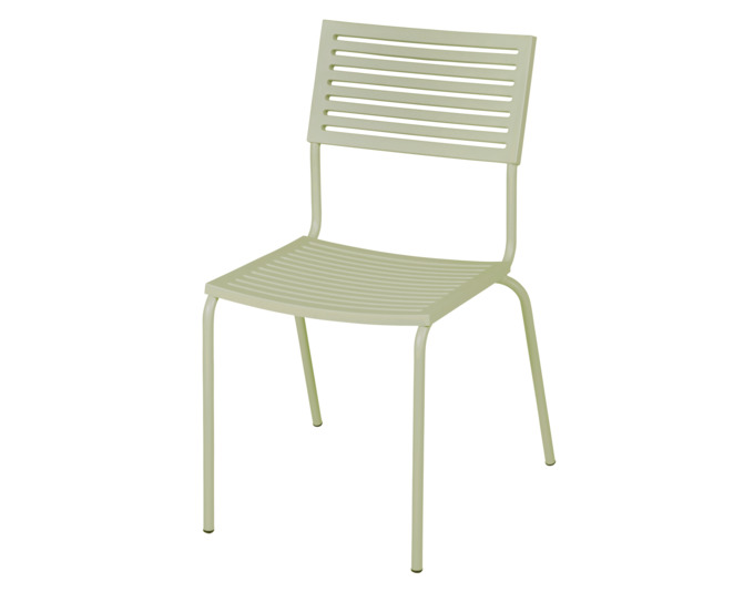 Sessel Lamello ohne Armlehne<br> Farbe Sitzfläche: pastellgrün