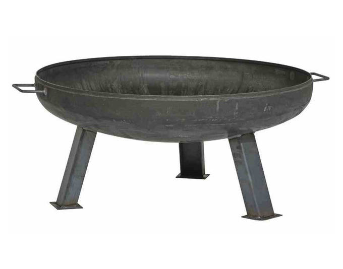 Feuerschale XXL Stahl<br> Durchmesser, Gewicht: 100 cm / 10 kg