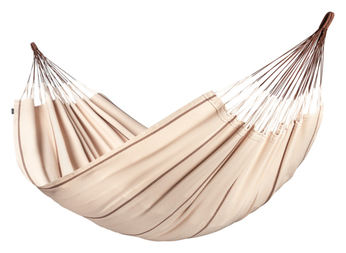 Doppel-Hängematte Modesta Nougat<br> Farbe: creme / beige