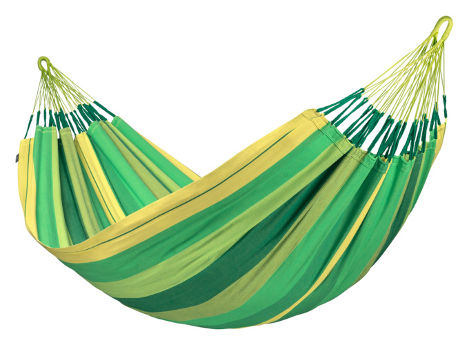 Doppel-Hängematte Modesta Jungle<br> Farbe: grün / gelb