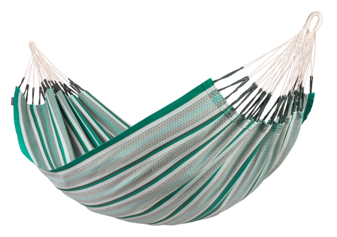 Doppel-Hängematte Modesta Agave<br> Farbe: grün / grau